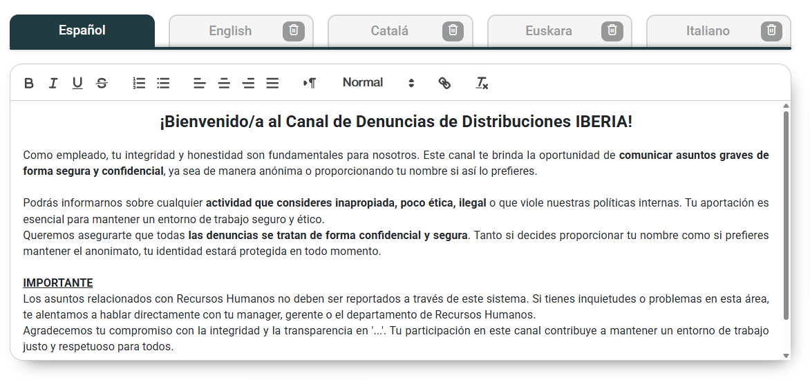 captura Multidioma myReport!n